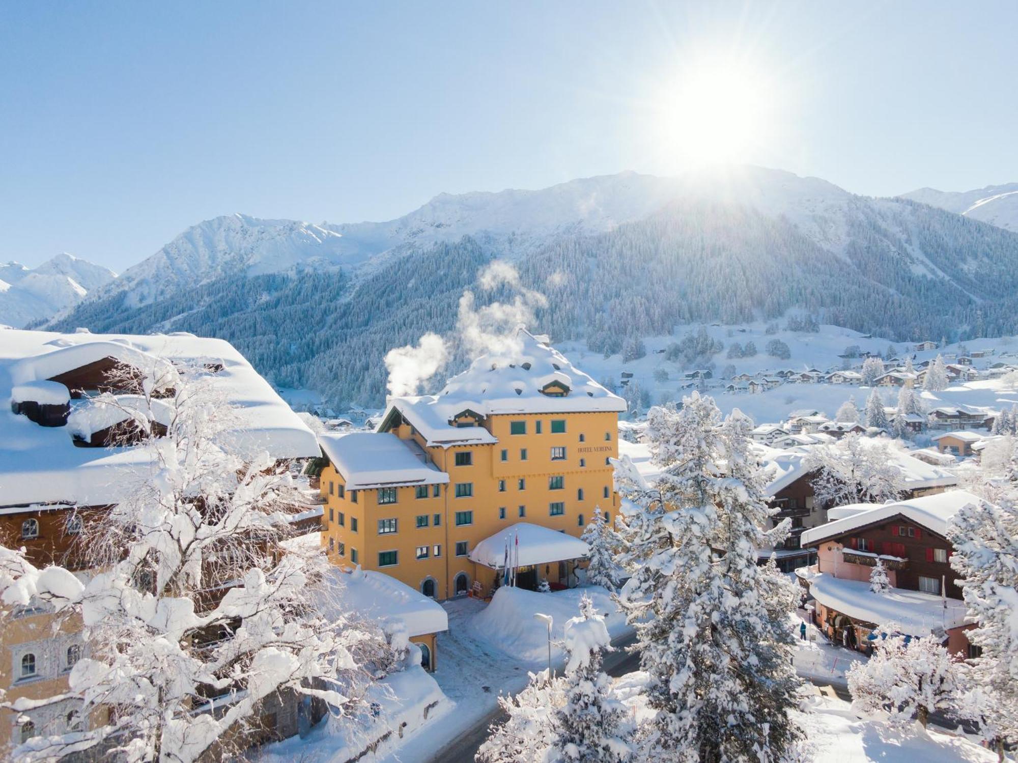 Hotel Vereina Klosters Dış mekan fotoğraf